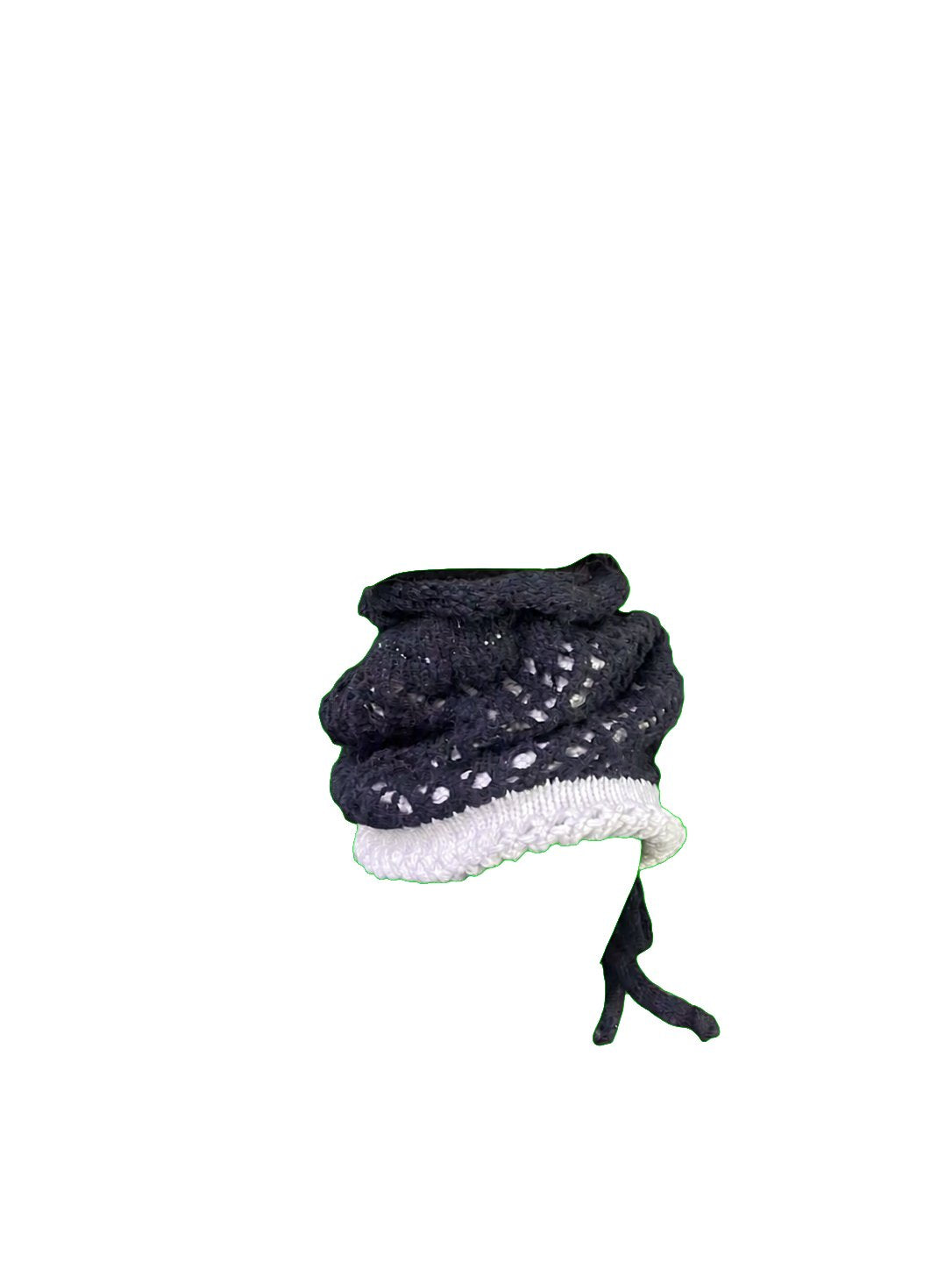 Boho Crochet Tie Bonnet Hat