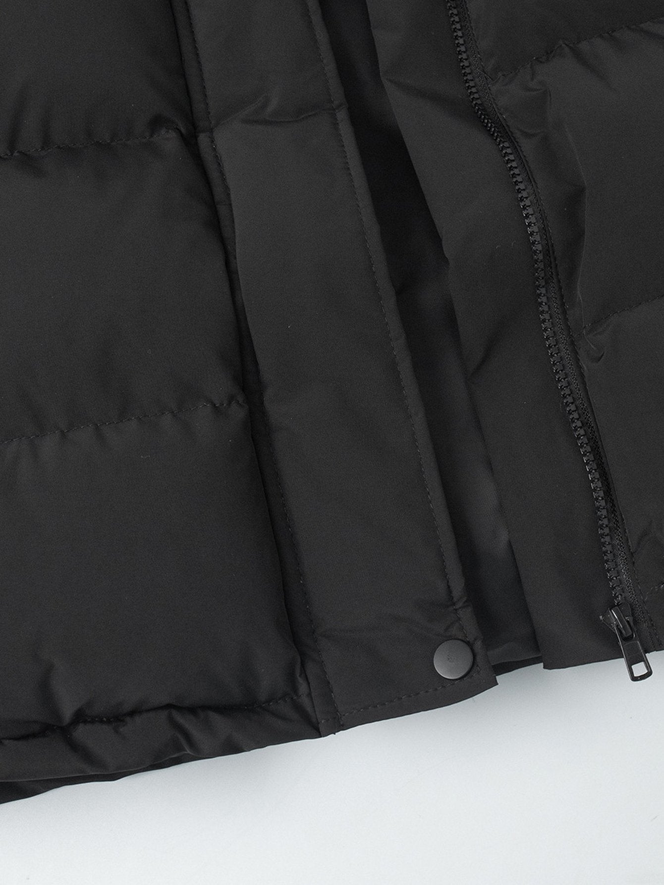 Cropped Puffer Vest Outerwear