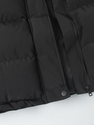 Cropped Puffer Vest Outerwear