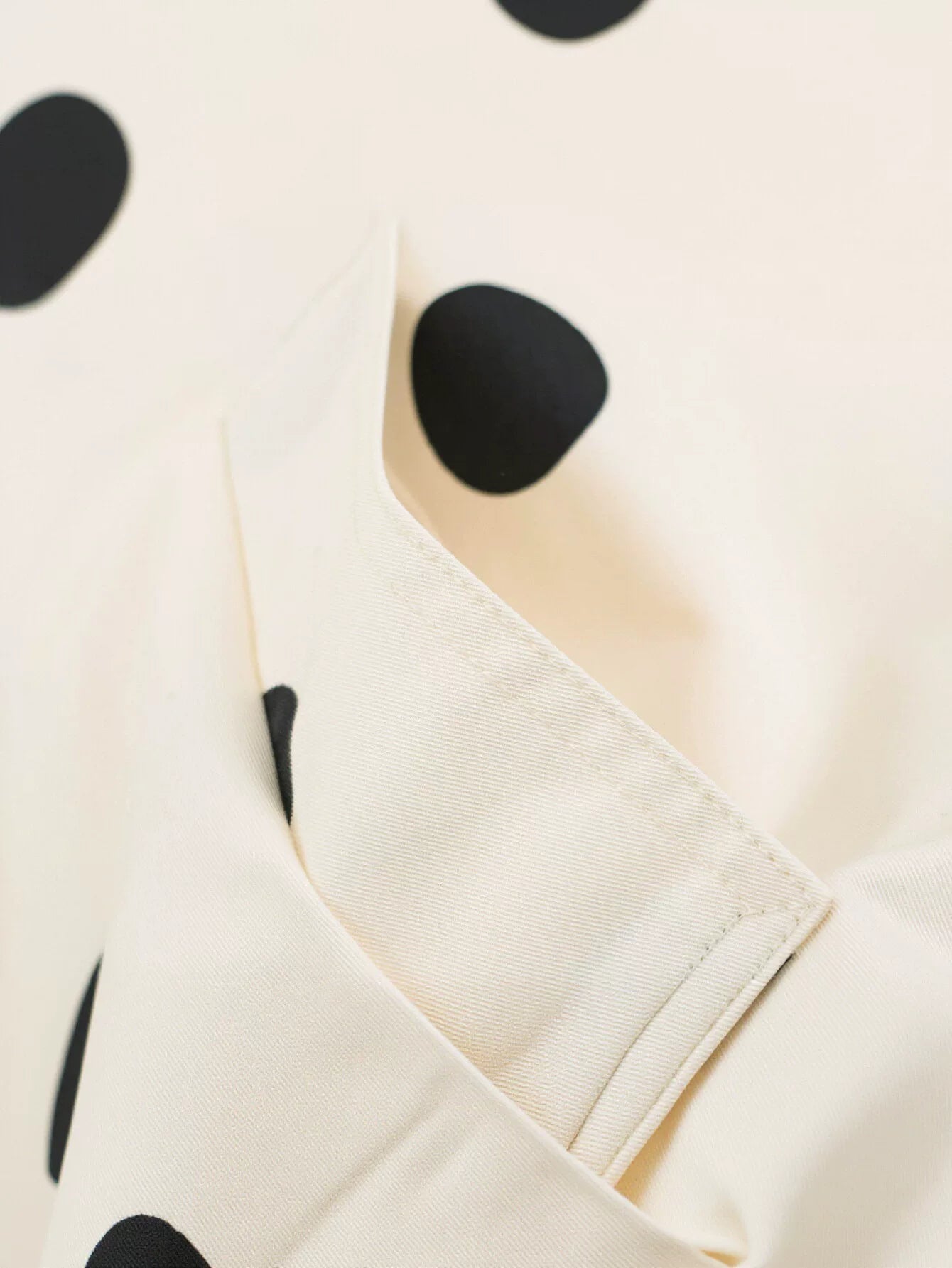 Casual Polka Dot Stand Collar Jacket