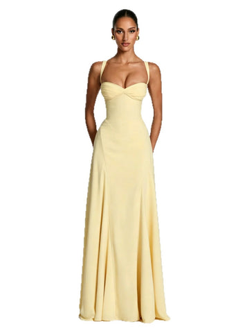 Elegant Fitted Burgundy Maxi Dress