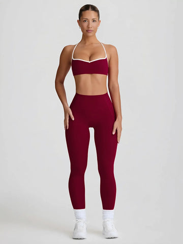 Sculpting Seamless Yoga Leggings Set