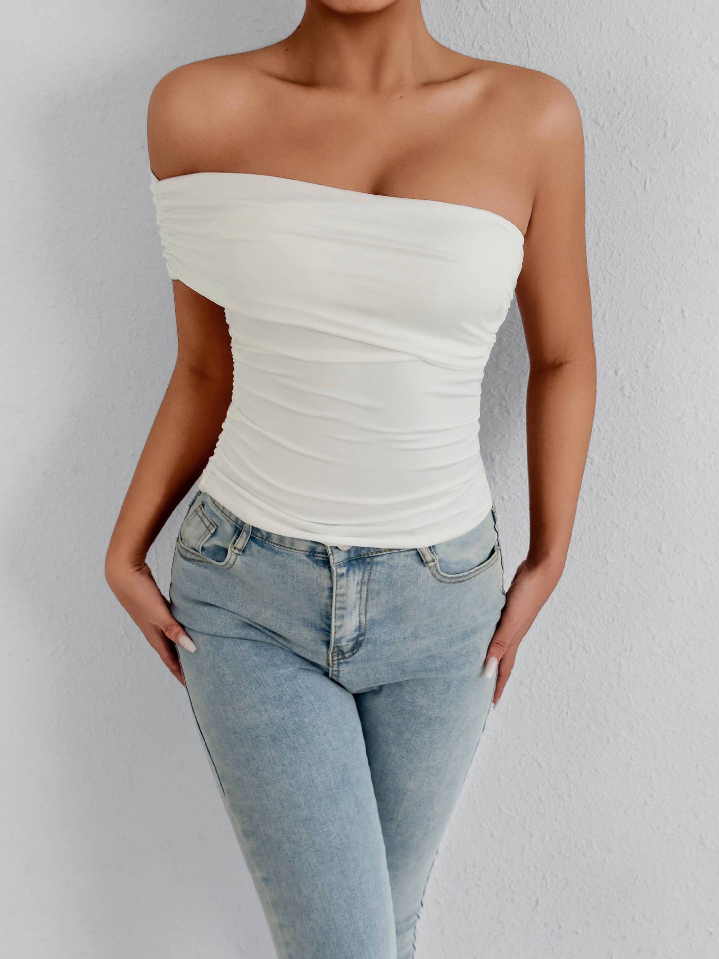 Sexy Off Shoulder Slim Fit T-shirt