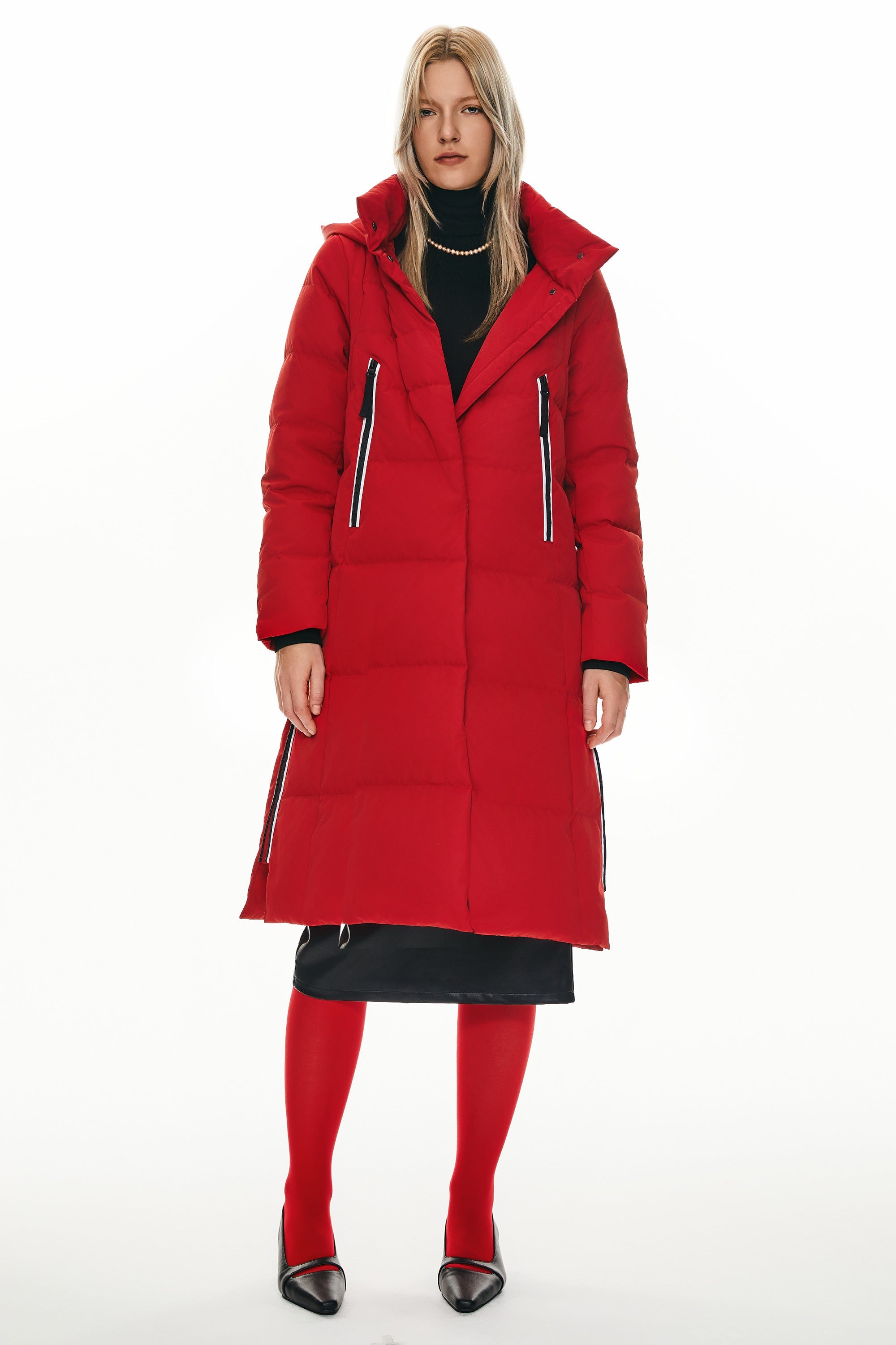 Cozy Hooded Long Puffer Coat