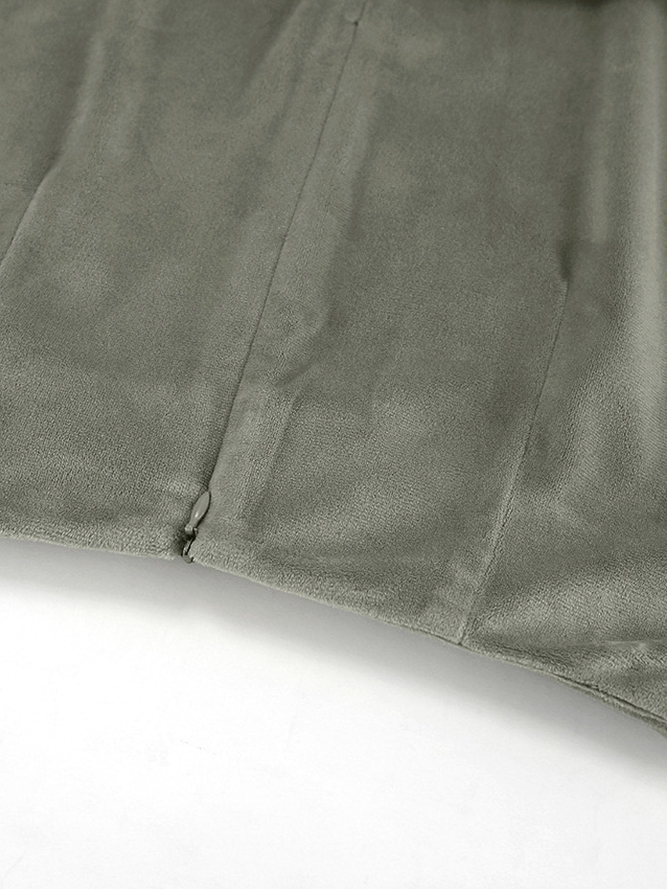 High Waisted Slim Fit Maxi Skirt