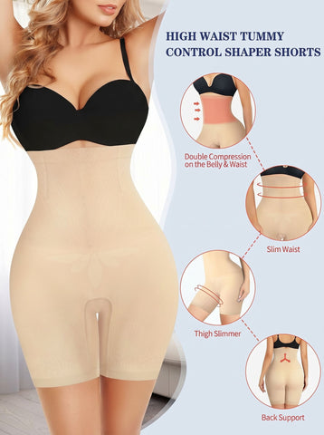 Seamless High Waisted Tummy Control Shapewear