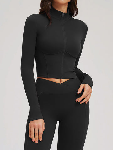 Slim Fit Zip Up Romper