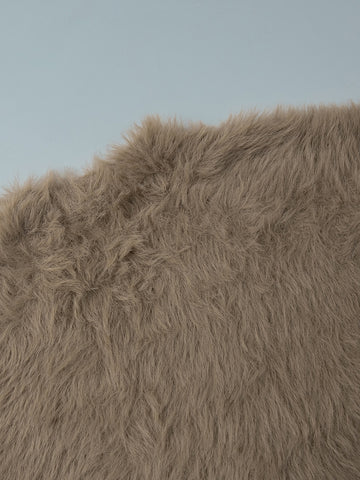 Cozy Fuzzy V Neck Cardigan Sweater