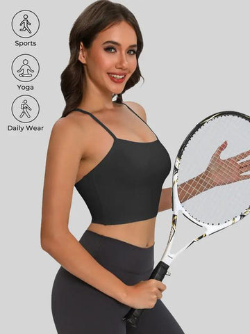 Seamless Racerback Cropped Yoga Tank