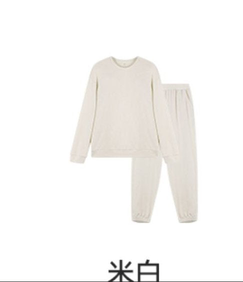 Soft Ribbed Knit Lounge Set