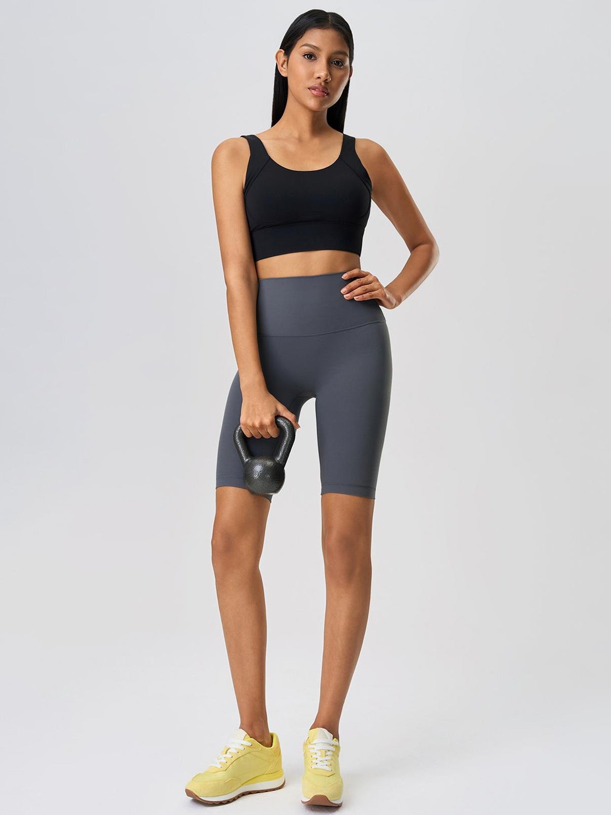 Semi-Fixed Cup Adjustable Hook-Back Sports Vest-Multicolor