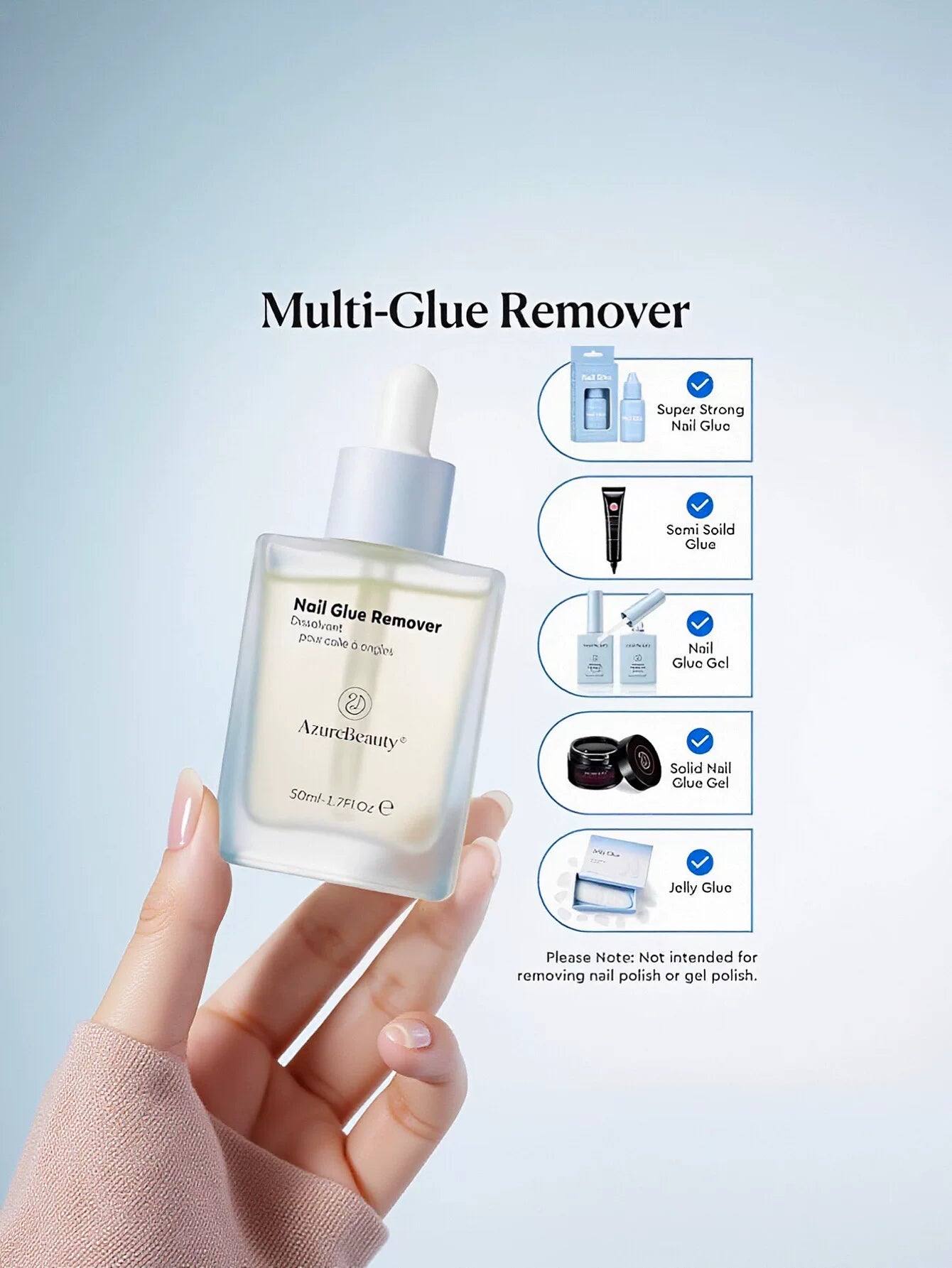 Large Capacity Professional Nail Glue Remover