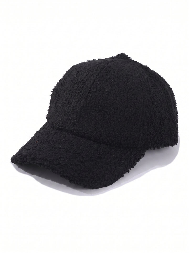 Cozy Fuzzy Fleece Baseball Hat