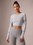 Seamless Breathable Thumbhole Yoga Top