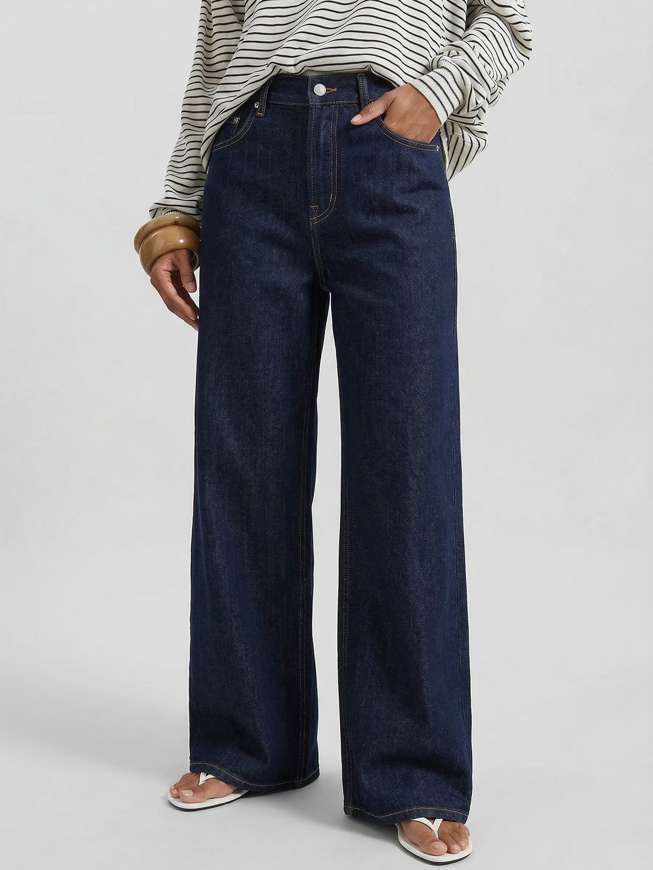 Cotton Blend Jeans
