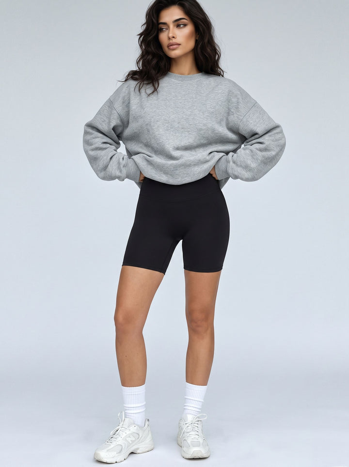 High Waisted Seamless Yoga Shorts