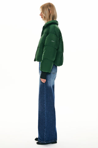 Cropped Oversized Puffer Jacket