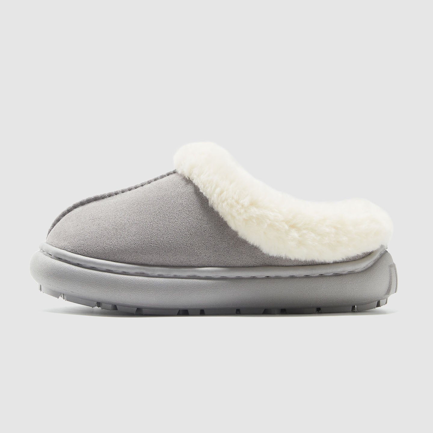 Plush Cushioned Faux Suede Slippers