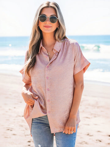 Loose Fit Short Sleeve Shirt