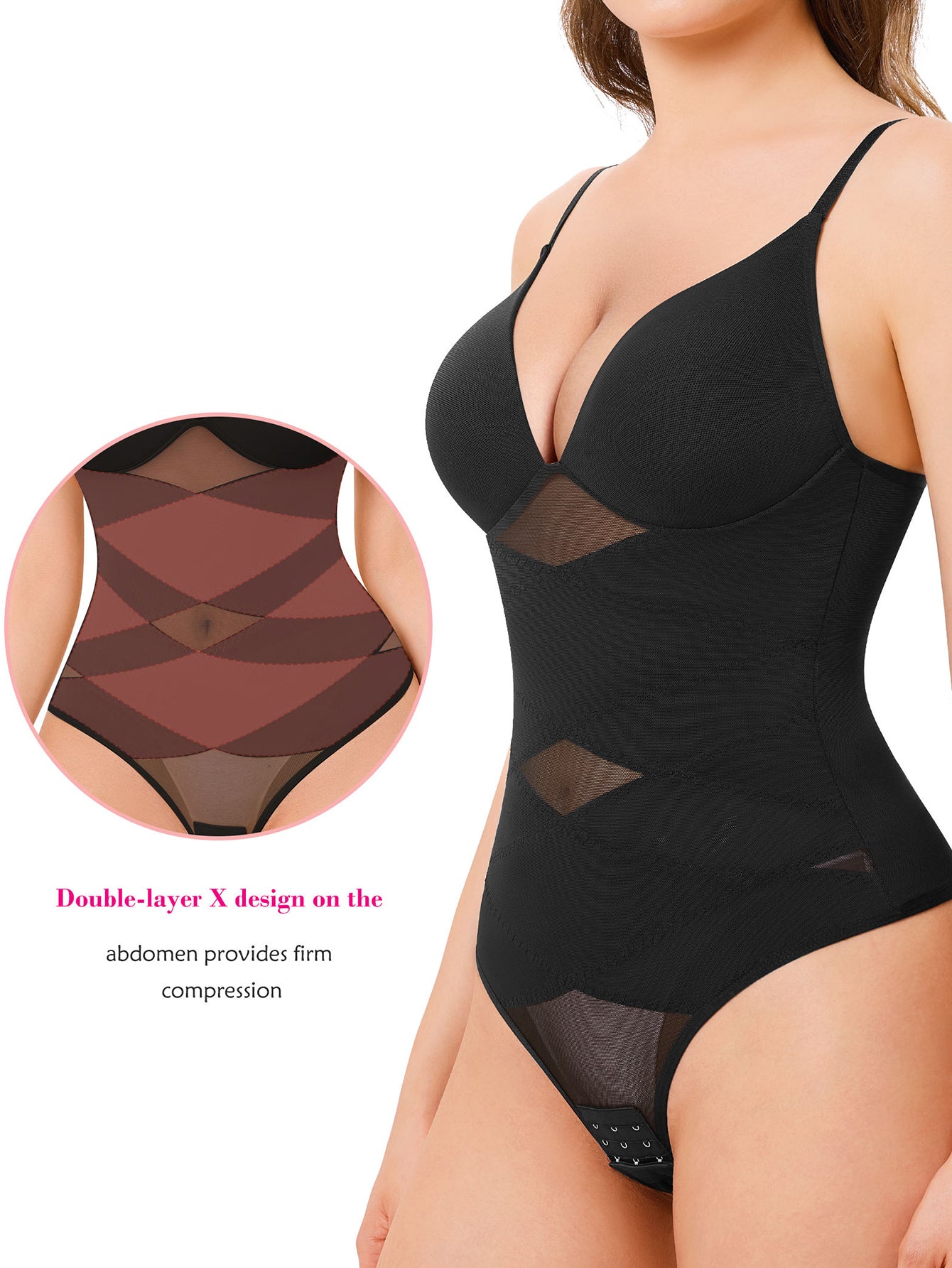Seamless Tummy Control Sculpting Bodysuit