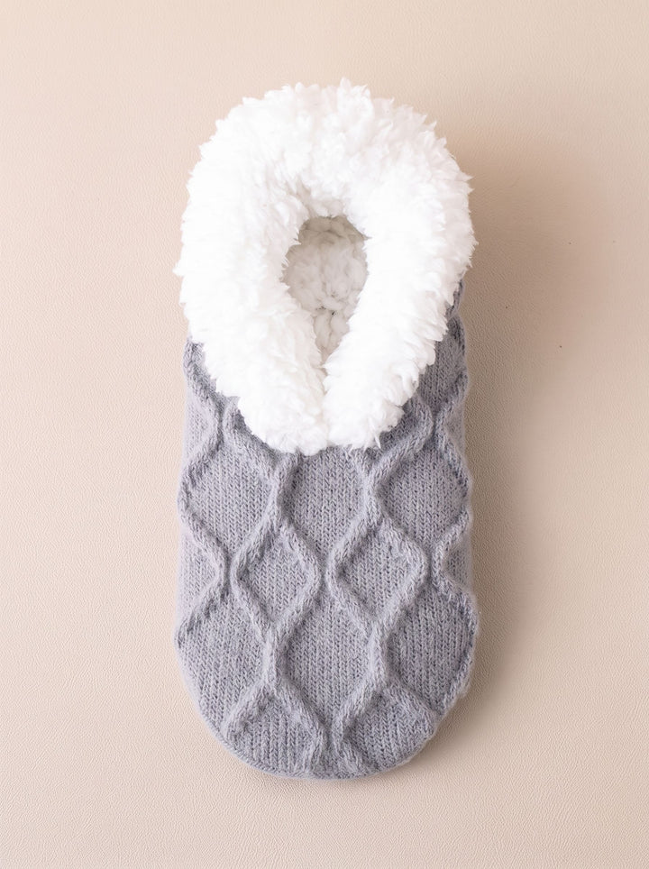 Cozy Plush Lined Slipper Socks