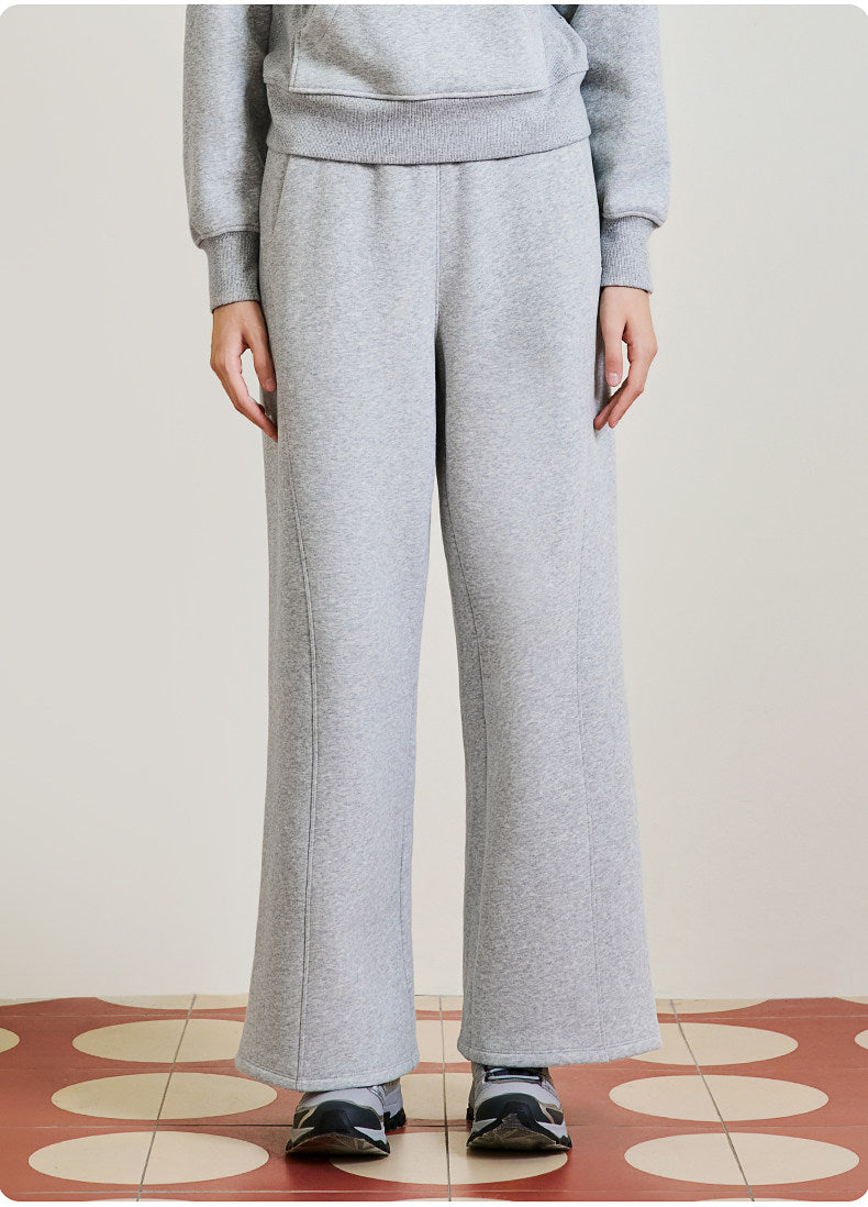Soft Fleece Wide Leg Lounge Pants
