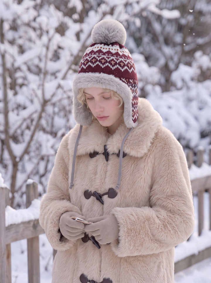 Cozy Faux Fur Lined Winter Hat