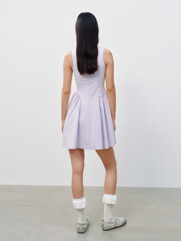 Sleeveless A-Line Midi Dresses