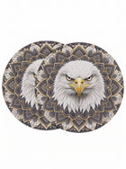 Eagle Mandala Graphic Crochet Basket Bottom