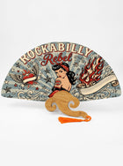 ROCK ABILLY Rebel Folding Fan