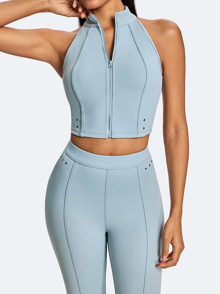 Sculpting Zip Front Yoga Set