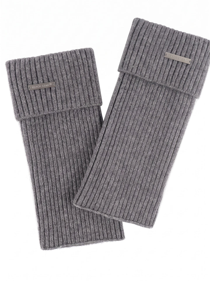 Cozy Ribbed Knit Leg Warmers