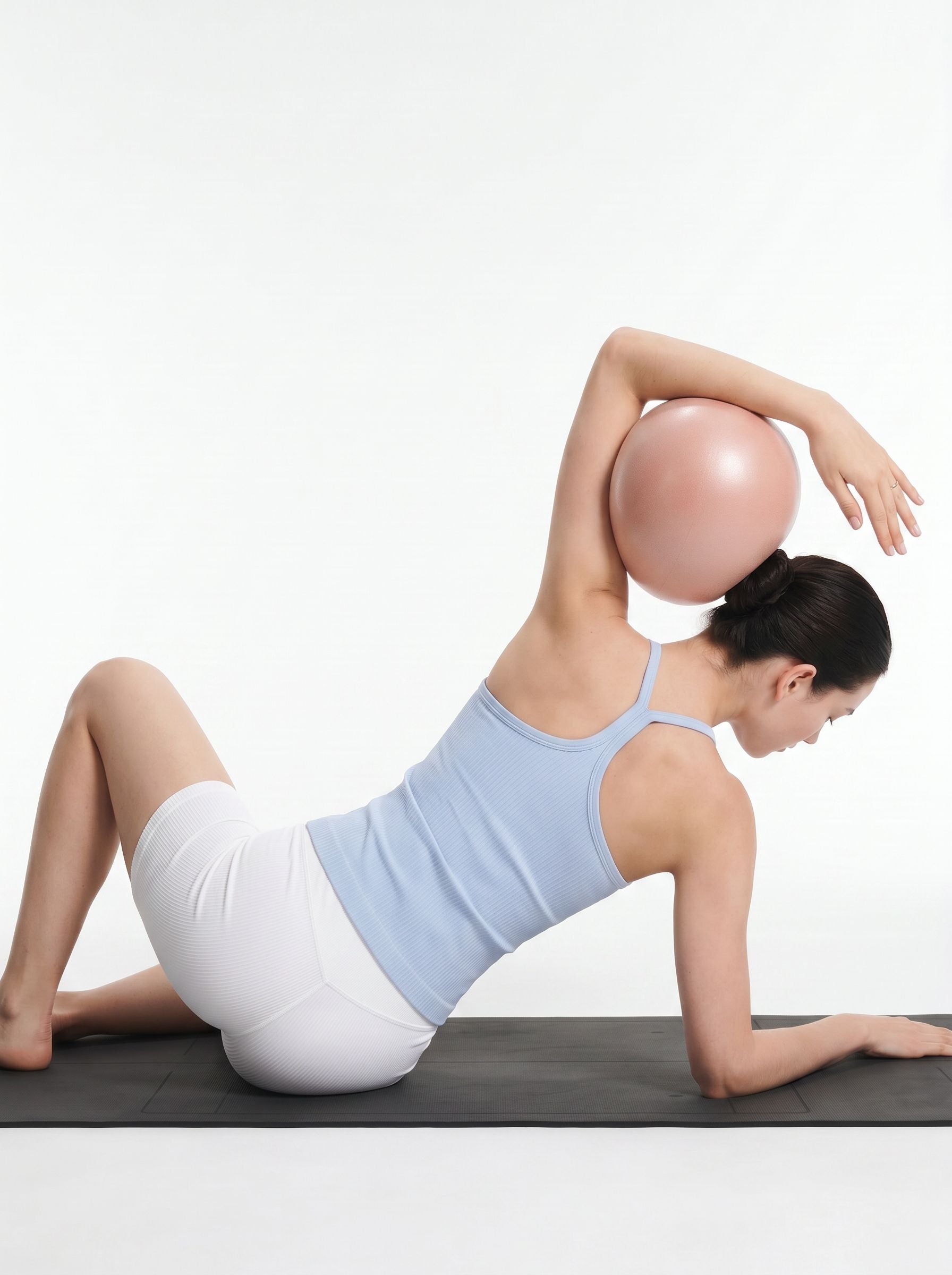 Seamless Ribbed Racerback Yoga Tank Top