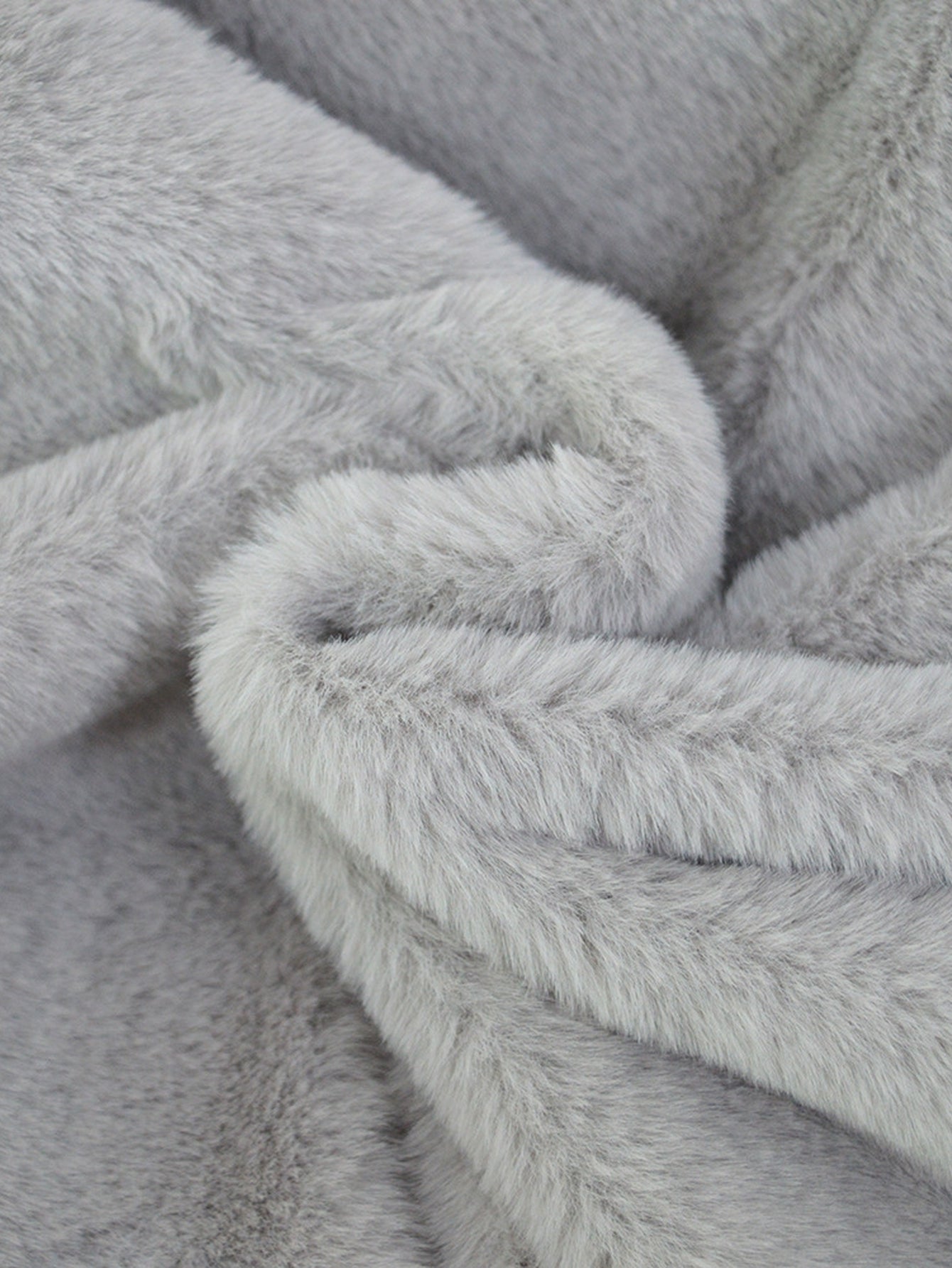 Cozy Soft Plush Faux Fur Coat