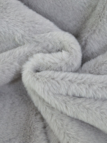 Cozy Soft Plush Faux Fur Coat