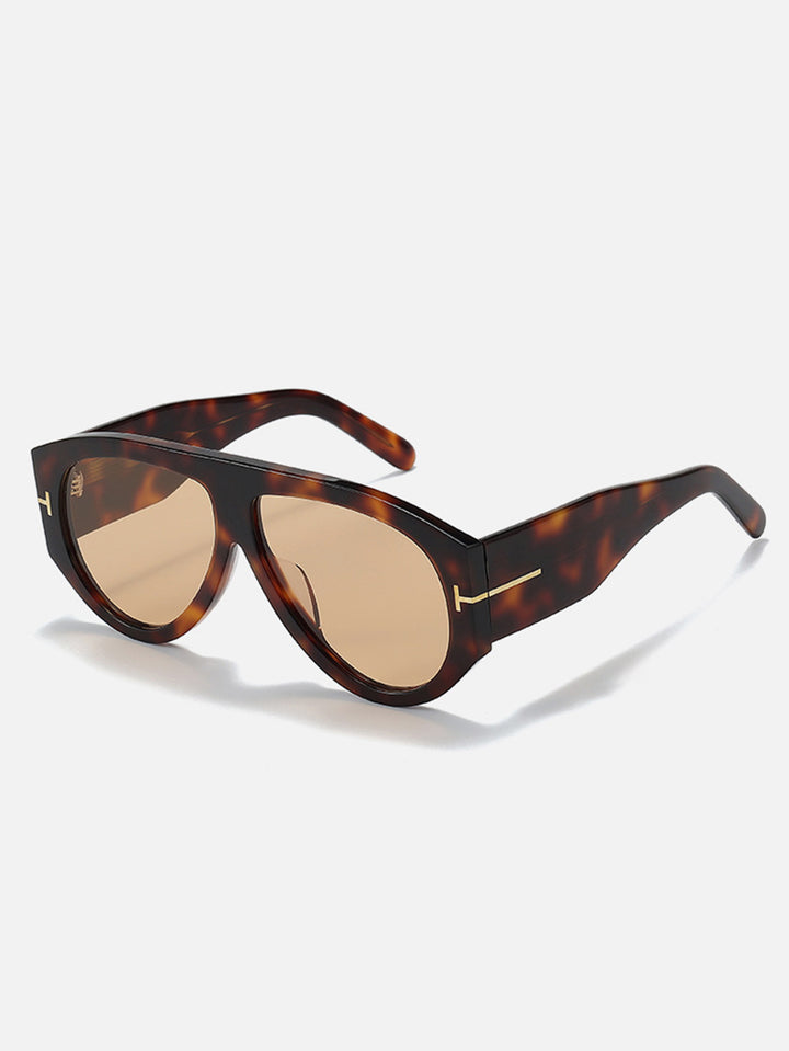 Handcrafted Luxury Oversized Black Sunglasses