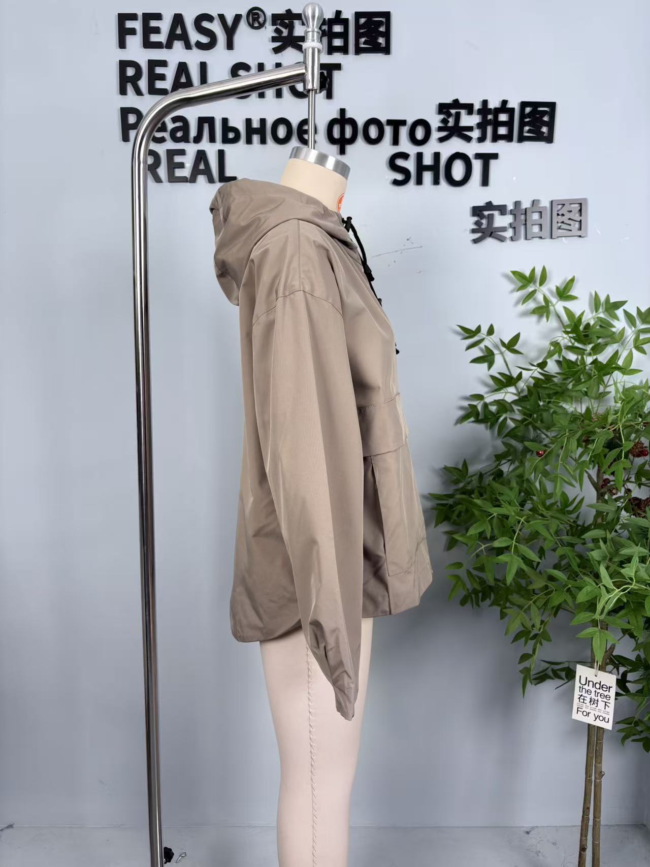 Waterproof Lightweight Women Anorak Jacket