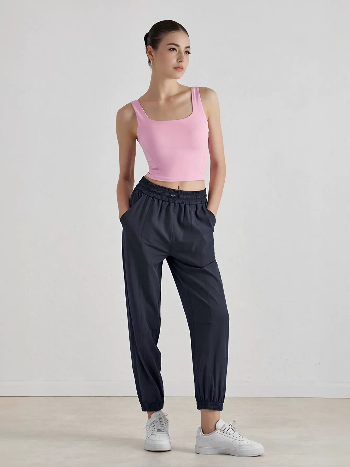 High Waisted Lightweight Athletic Joggers