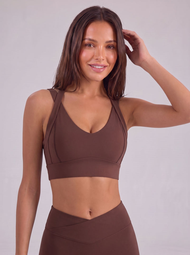 Buttery Soft Crisscross Workout Sports Bra