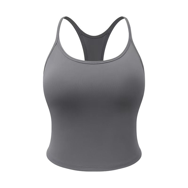 Seamless Sexy Back Workout Tank Top