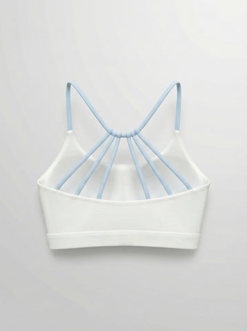 Crisscross Back Supportive Fitness Bra-Multicolor