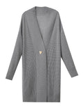 Cozy Oversized Ribbed Knit Cardigan