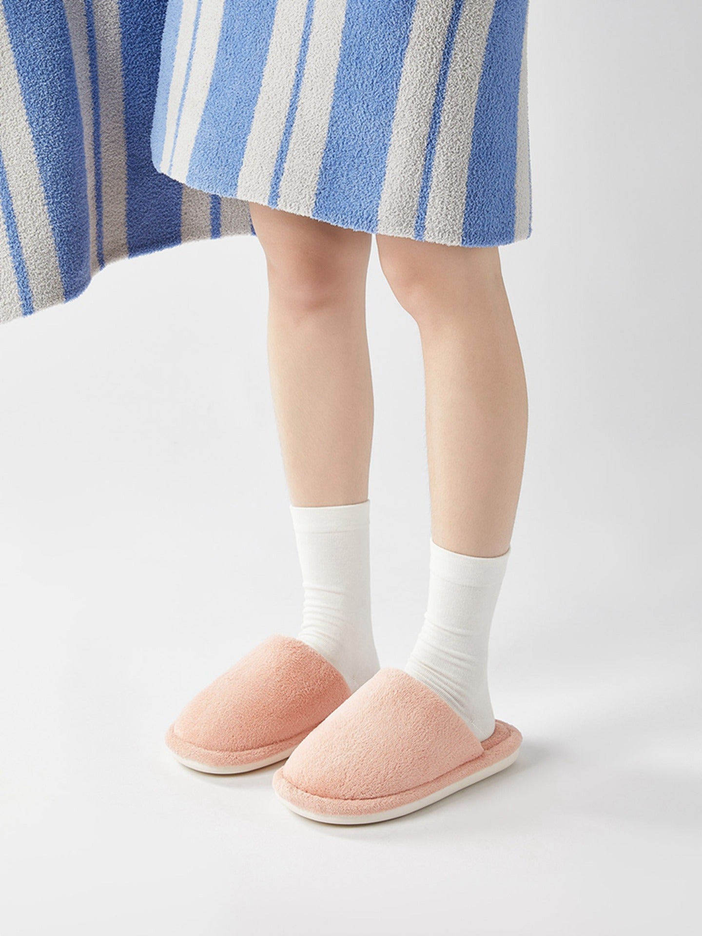 Cozy Plush Anti Slip House Slippers