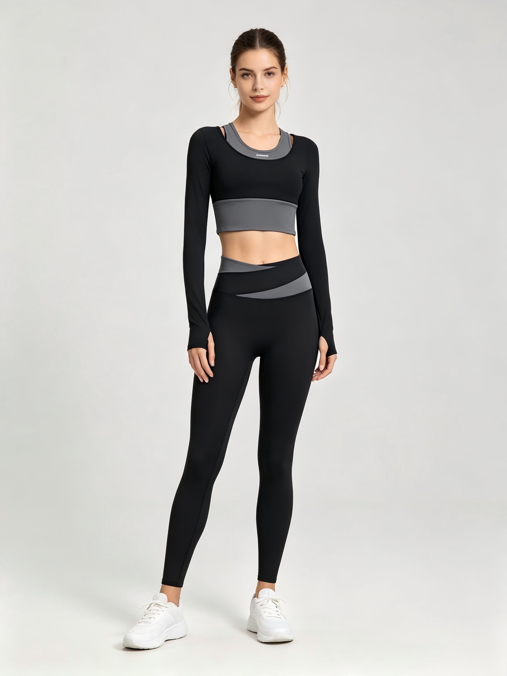 Seamless High Waisted Yoga Legging Set