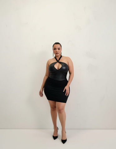 plus Size Sling Autumn Winter Clothes Women's Sexy Large Fashionable Strap Top 