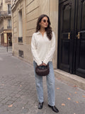 Cozy Button Up Knit Pullover Sweater