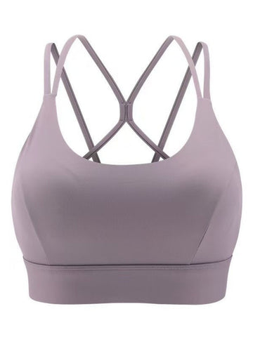 Strappy Back Medium Support Sports Bra