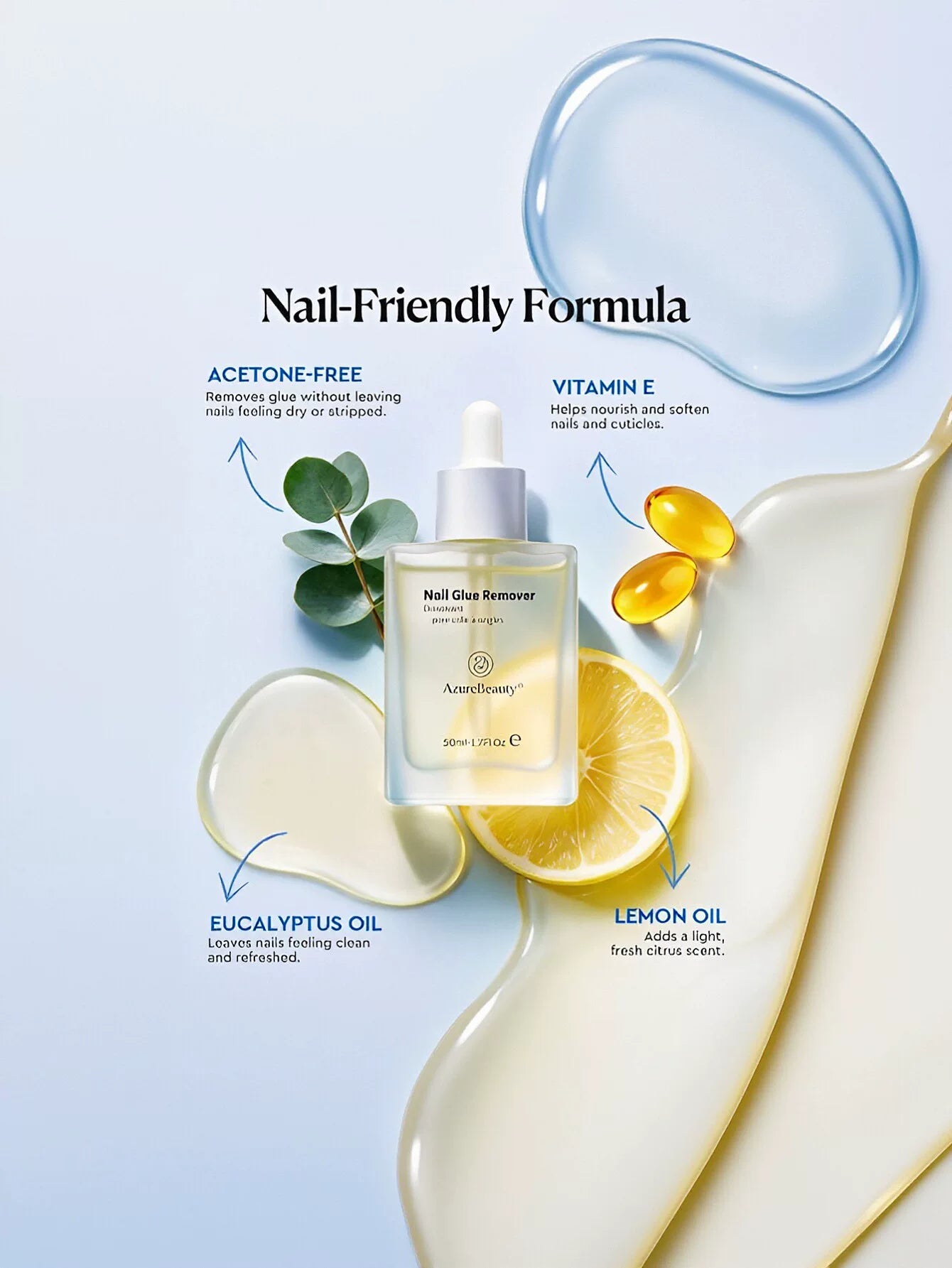Large Capacity Professional Nail Glue Remover