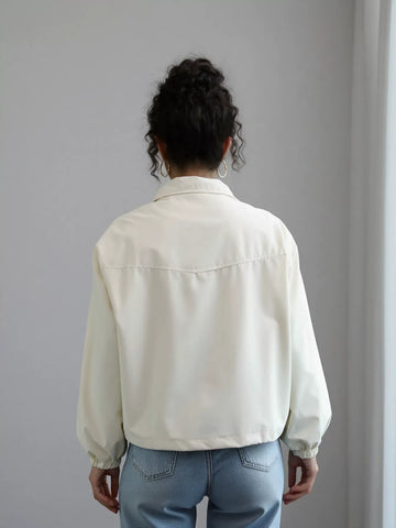 Lightweight Casual Zip Up Jacket