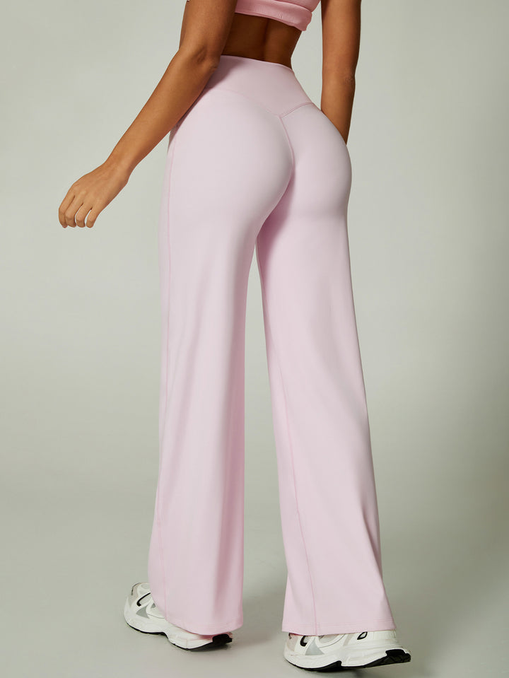 High-Waisted Wide-Leg Relaxed Fit Yoga Pants